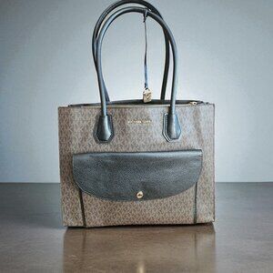 Michael Kors Large Tote – Black & Brown – Excellent Condition